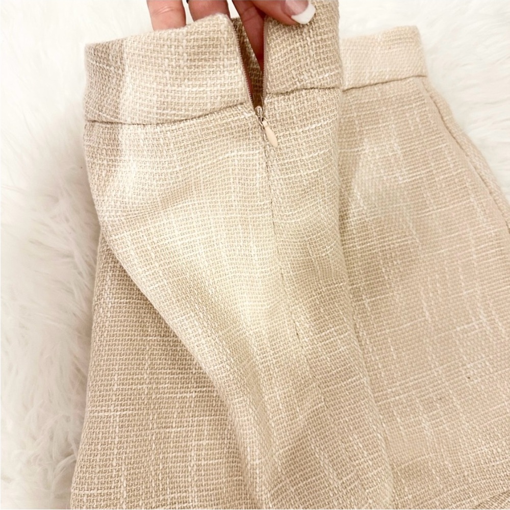 NWOT Tweed High Waisted Shorts - Picture 3 of 3